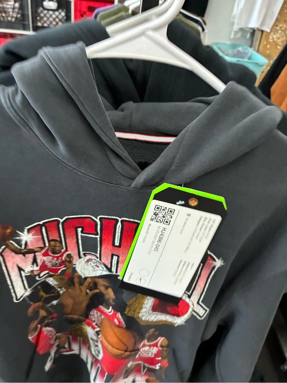 NWT Nike Air Jordan Championship Flight Black Fleece Hoodie Men’s SZ Med Sample